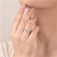 Anello Mirco Visconti Donna in Oro Diamante 0.41 Ct HN65/10 - HN65/10